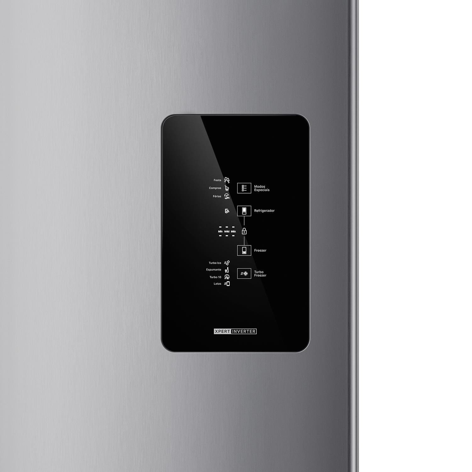 Geladeira Brastemp BRE85MK 591L Frost Free Inverse Inox Xpert?Inverter Inox - 110V - 2