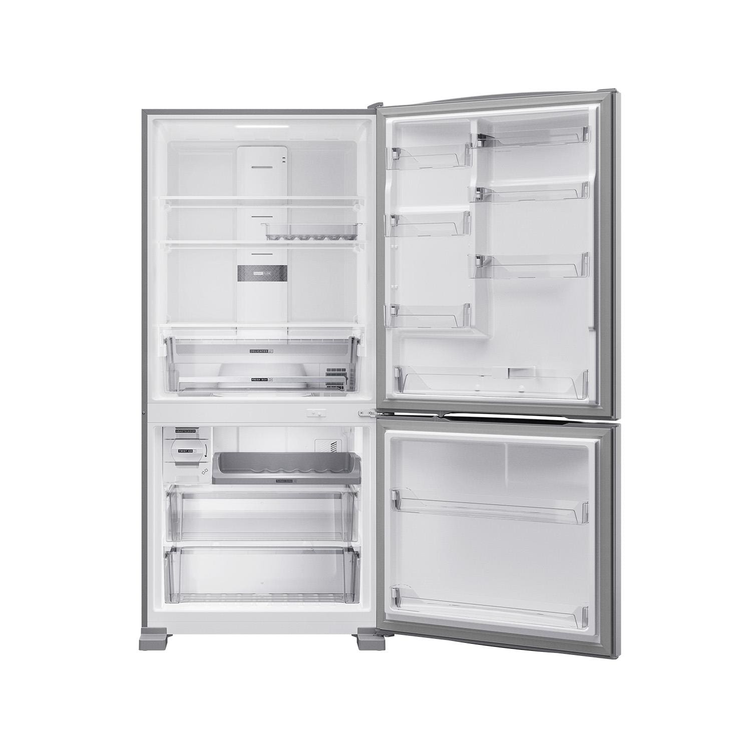 Geladeira Brastemp BRE85MK 591L Frost Free Inverse Inox Xpert?Inverter Inox - 110V - 3