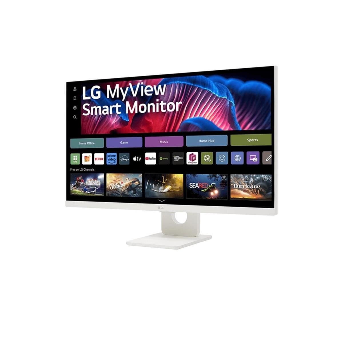 Monitor 27” 4K UHD LG MyView Smart 27SR73U-W WebOS 23 AirPlay Bluetooth Branco - 2