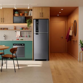 Geladeira Brastemp BRM46MK 385 Litros Frost Free Duplex Painel Eletrônico Inox - 220V - 2