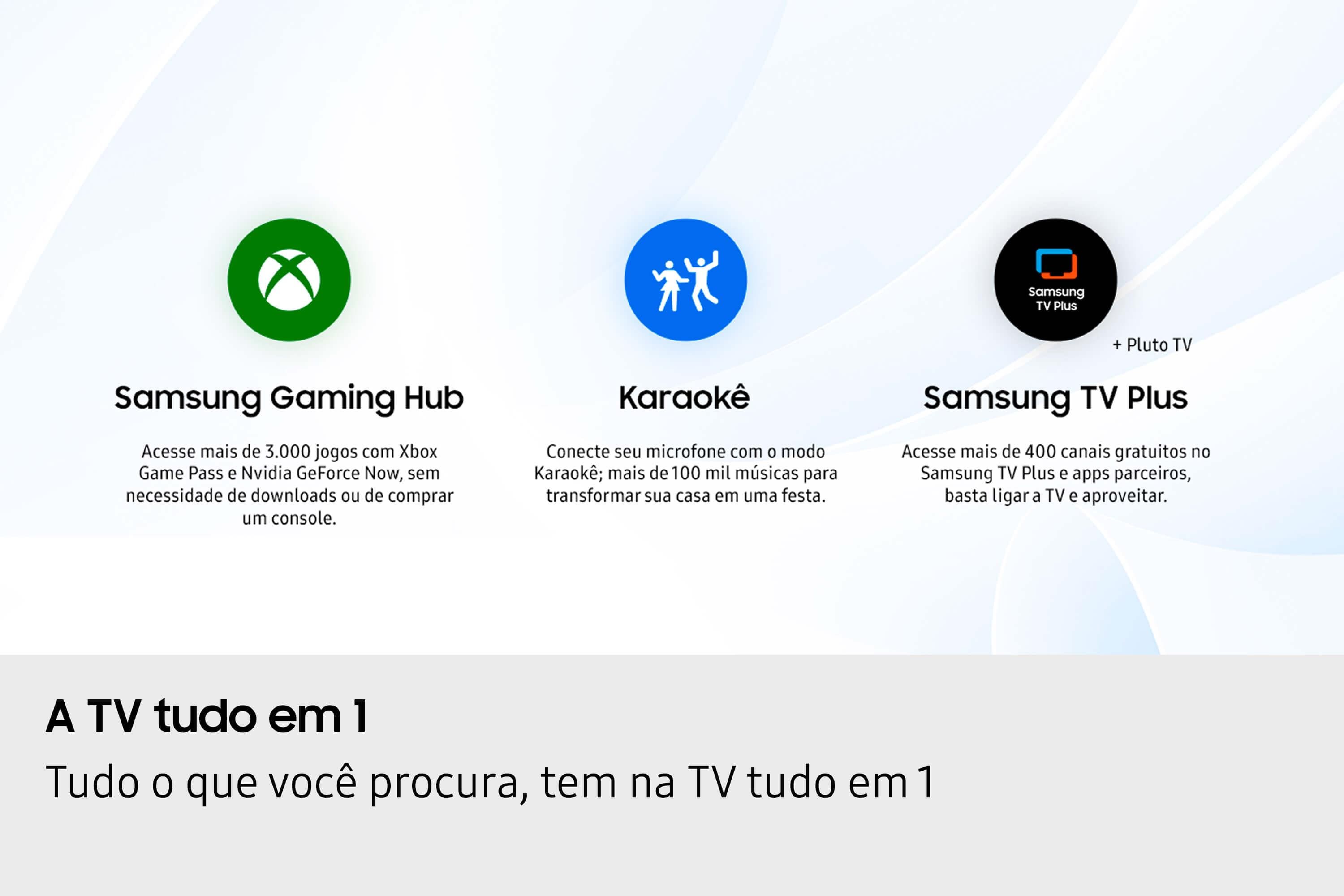 Smart TV 43” Full HD Samsung QLED QN43Q5FAAGXZD Tizen HDR Quantum Dot Preta - 3