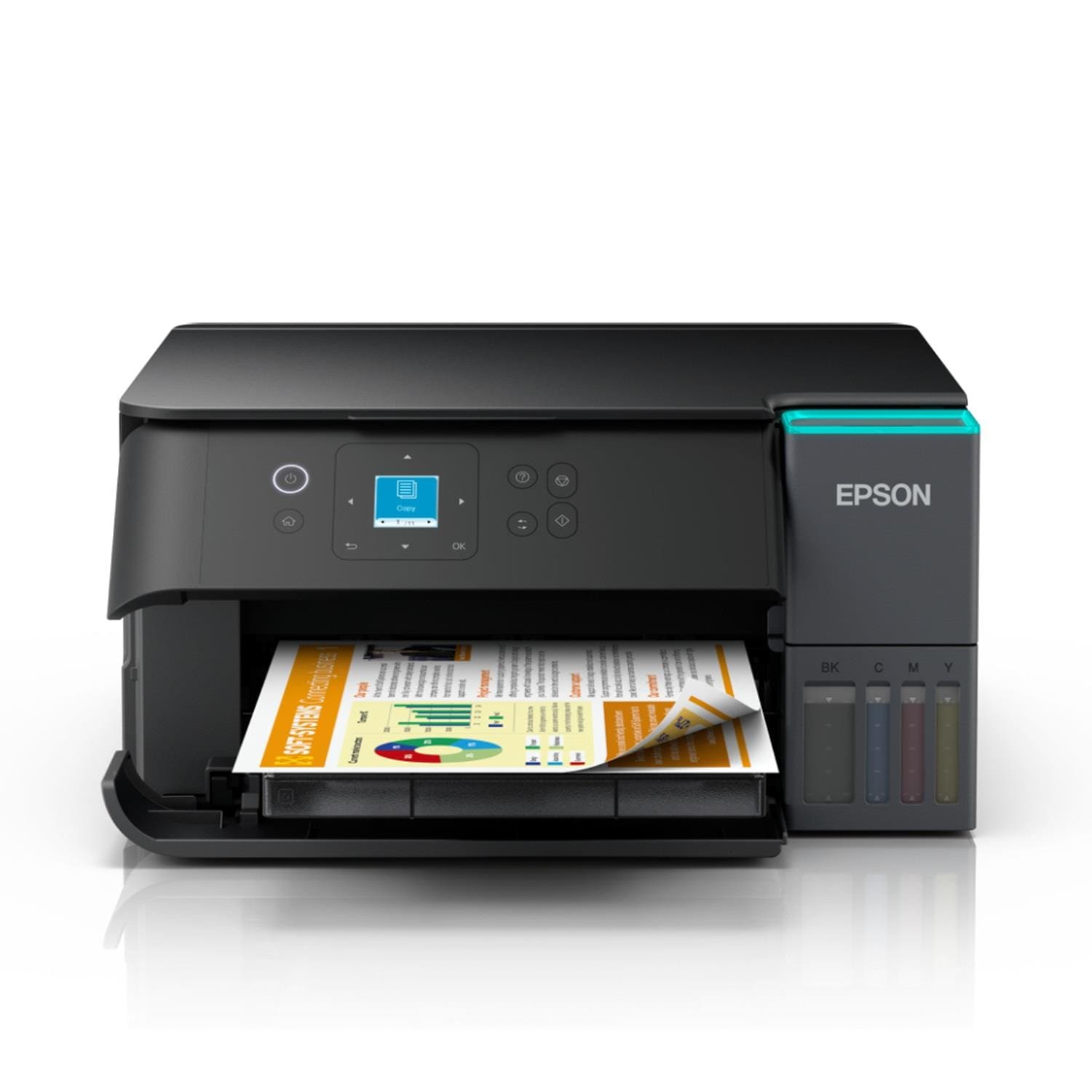 Multifuncional Tanque de Tinta Epson EcoTank L4360 Wi-Fi Colorida Bivolt - 1