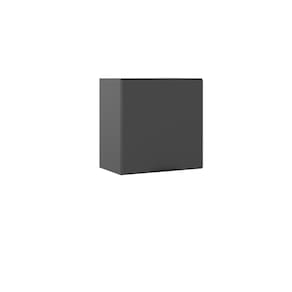 Armário Aéreo de Cozinha Poliman Etna 58cm 1 Porta Grafite - 3