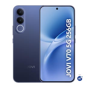 Smartphone JOVI V70 5G Tela 6.83" 256GB Câmera 200MP Bateria 7000mAh Azul Safira