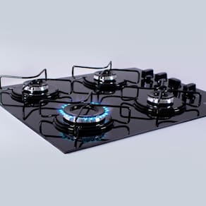 Cooktop Suggar FG4004AVP 4 Bocas Preto Vidro Temperado Superautomático - 2