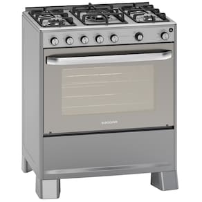 Fogão de Piso 5 Bocas Suggar Select Grill Tripla Chama Inox