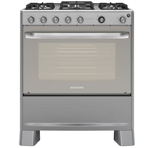 Fogão de Piso 5 Bocas Suggar Select Grill Tripla Chama Inox - 220V - 2