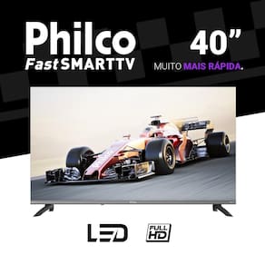 Smart TV 40" Full HD Philco P40CRA Roku TV HDR10 Dolby Audio - 1