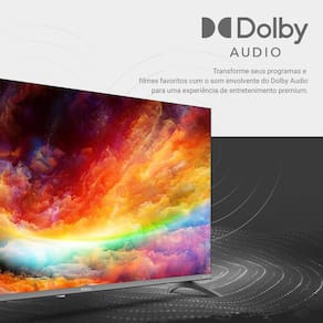Smart TV 50” 4K Philco P50CRB LED Roku TV HDR10 Dolby Audio - 3