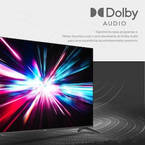 Smart TV 58” 4K Philco P58CRB LED Roku TV HDR10 Dolby Audio - 3
