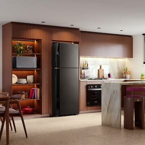 Geladeira Brastemp BRM62AE Smart Frost Free Duplex 512L Black Inox Bivolt - 1