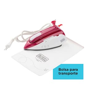 Ferro de Viagem Black+Decker FXVG1-BR a Vapor e a Seco Vermelho Bivolt - 3