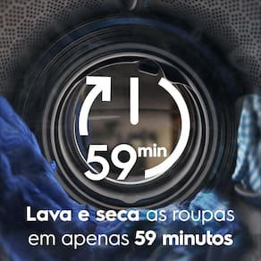 Lava e Seca Electrolux LSC12 12/7kg Água Quente Vapor Care Motor Inverter Cinza Ônix - 110V - 2
