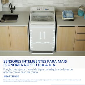 Lavadora Panasonic 15kg F150WA Top Load Branca - 110V - 3