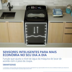 Lavadora Panasonic 15kg F150TA Titânio - 110V - 1