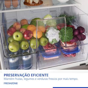 Geladeira Panasonic Inverse 475L Frost Free BB64X Aço Escovado - 110V - 2