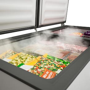 Freezer Horizontal Consul CHB53MB 528L Branco Inverter 2 Portas Super Frio - 220V - 3