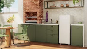 Freezer Vertical Consul CVU18MB 159L Branco Cestos Organizadores Econômico - 110V - 1