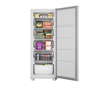 Freezer Vertical Consul CVU18MB 159L Branco Cestos Organizadores Econômico - 220V - 2