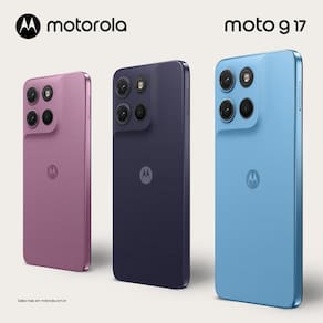 Smartphone Motorola G17 Tela 6,7” 256GB 4G Câmera 50MP Alaskan Blue - 1