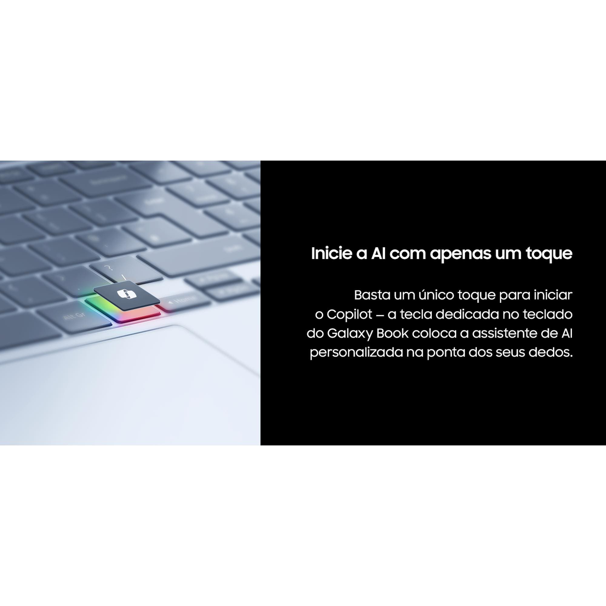 Notebook 14” Samsung Galaxy Book Go Snapdragon 7c 4GB RAM 128GB eUFS Windows 11 Prata - 3