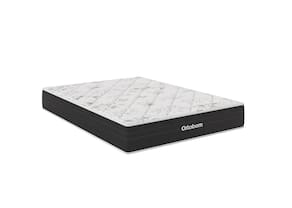 Colchão Ortobom Mônaco Casal 138x188 Mola Pocket Ensacada Espuma D26 Branco/Rosé - 1