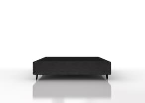 Base Box Casal Ortobom Imperio 138 Cinza Chumbo Madeira de Reflorestamento e Poliéster - 1