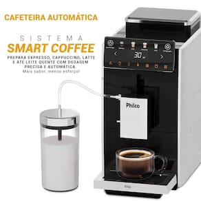 Cafeteira Philco PCF03A 1,2L com Moedor 3 Níveis 20 Bar - 110V - 3