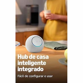 Echo Dot Max Amazon Alexa Smart Speaker Som Envolvente Hub Inteligente Grafite - 3