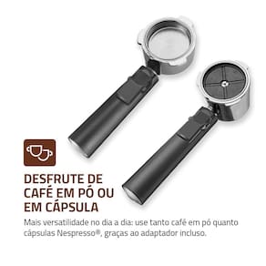 Cafeteira Expresso Mondial CCL-01 Painel Touch 20 Bar Inox - 110V - 2