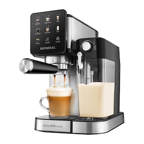 Cafeteira Expresso Mondial CCL-01 Painel Touch 20 Bar Inox