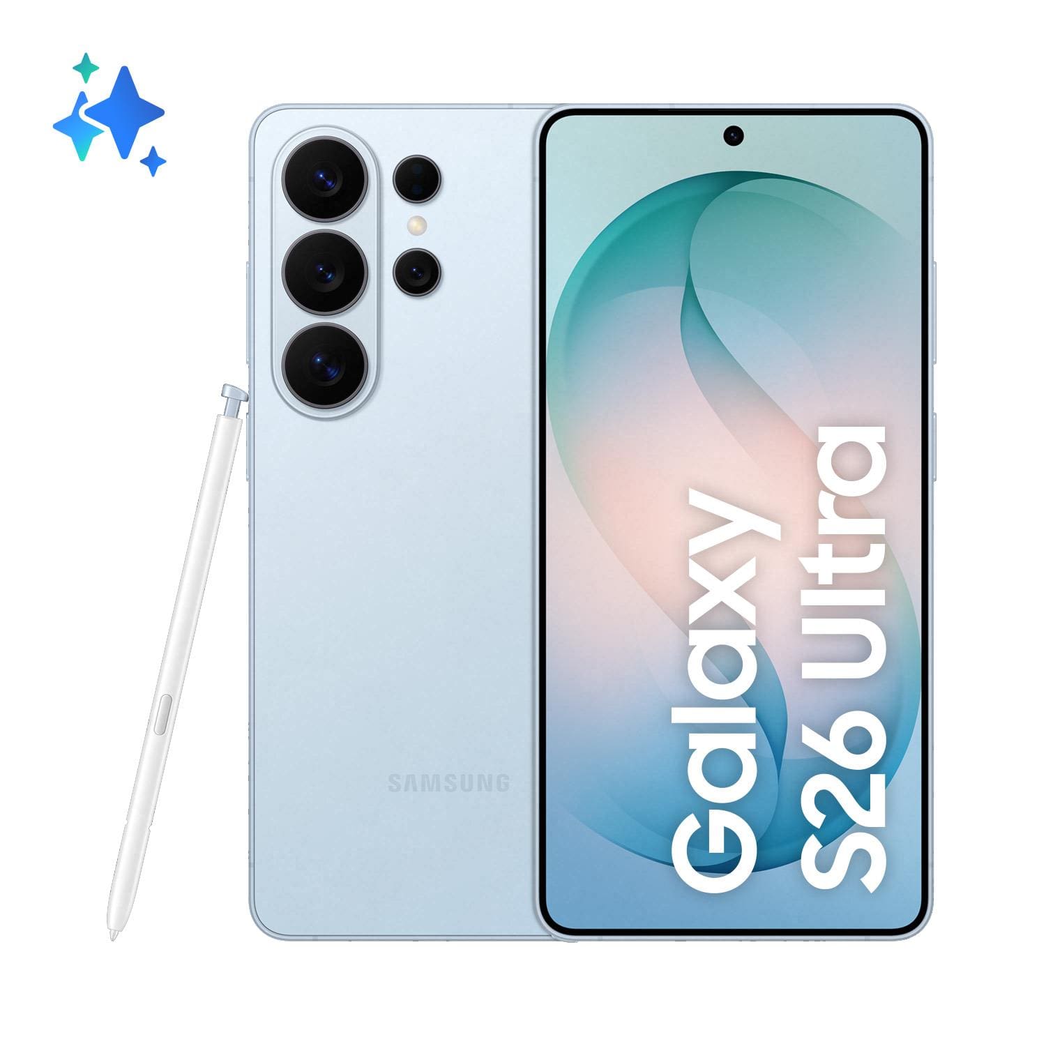 Smartphone Samsung Galaxy S26 Ultra 5G Tela 6.9" 256GB Câmera Quadrupla 200MP - Azul