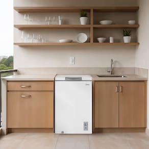 Freezer Horizontal Midea MDRC151FZD013 100L Inverter Bivolt Branco - 1