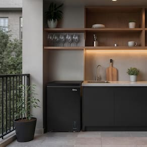 Freezer Horizontal Midea MDRC151FZD013 100L Inverter Bivolt Preto - 1