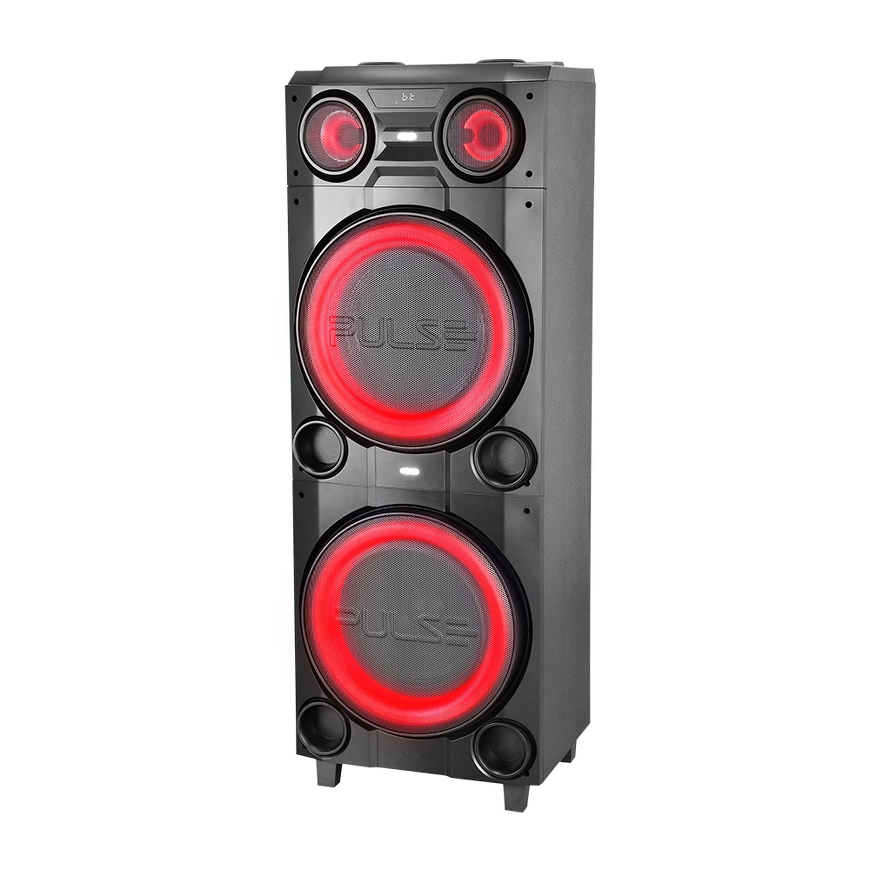 Torre de Som Pulse SP517 2500W RMS Bluetooth TWS LED Duplo Bivolt - 1