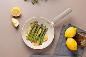 Jogo de Frigideiras Tramontina Veronese Alumínio Reciclado e Cerâmica 2 Peças - Bege - 2