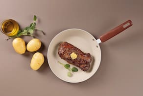 Jogo de Frigideiras Tramontina Veronese Alumínio Reciclado e Cerâmica 2 Peças - Argila - 3