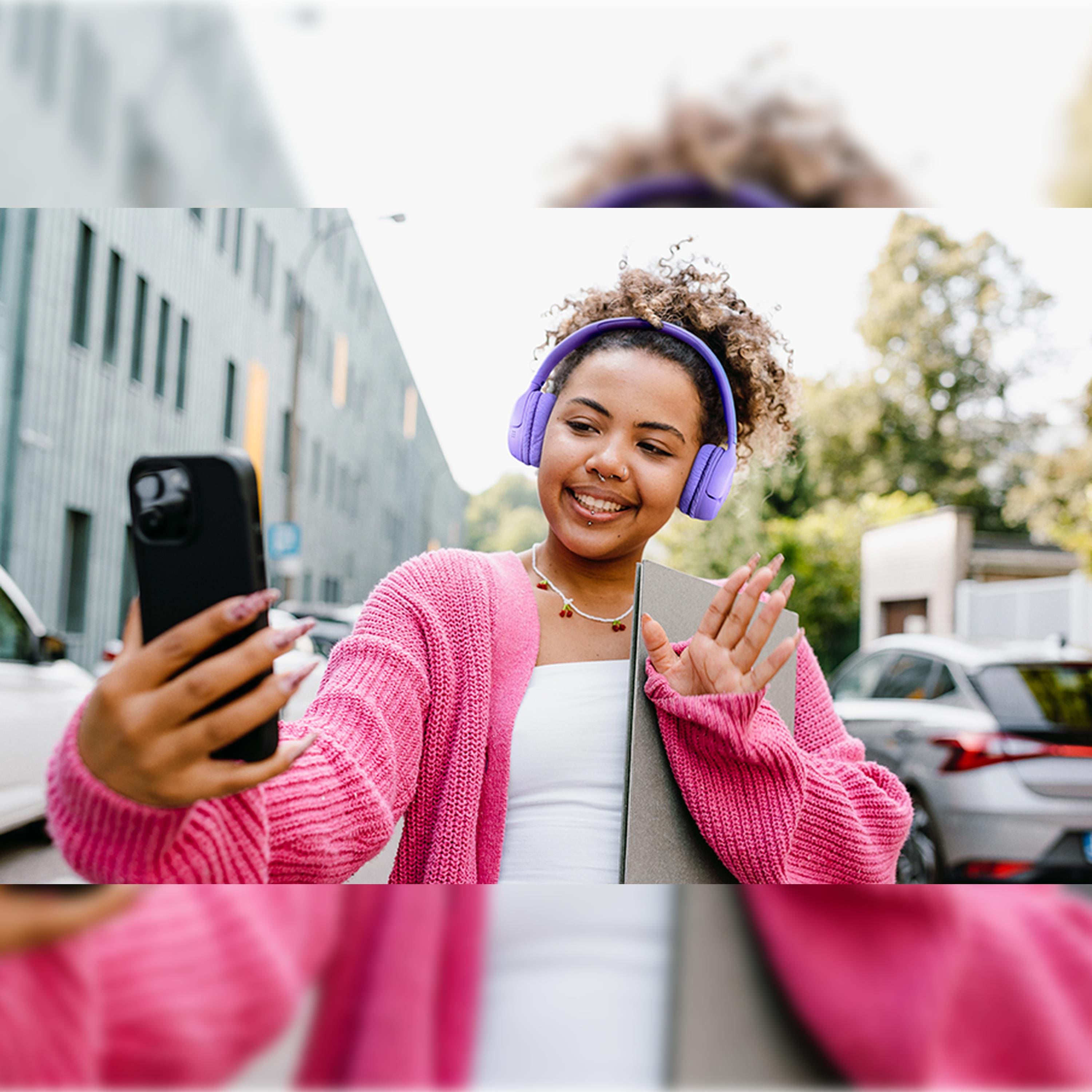 Fone de Ouvido JBL Tune 530BT Headphone Bluetooth Pure Bass Até 76h Bateria Lilás - 1