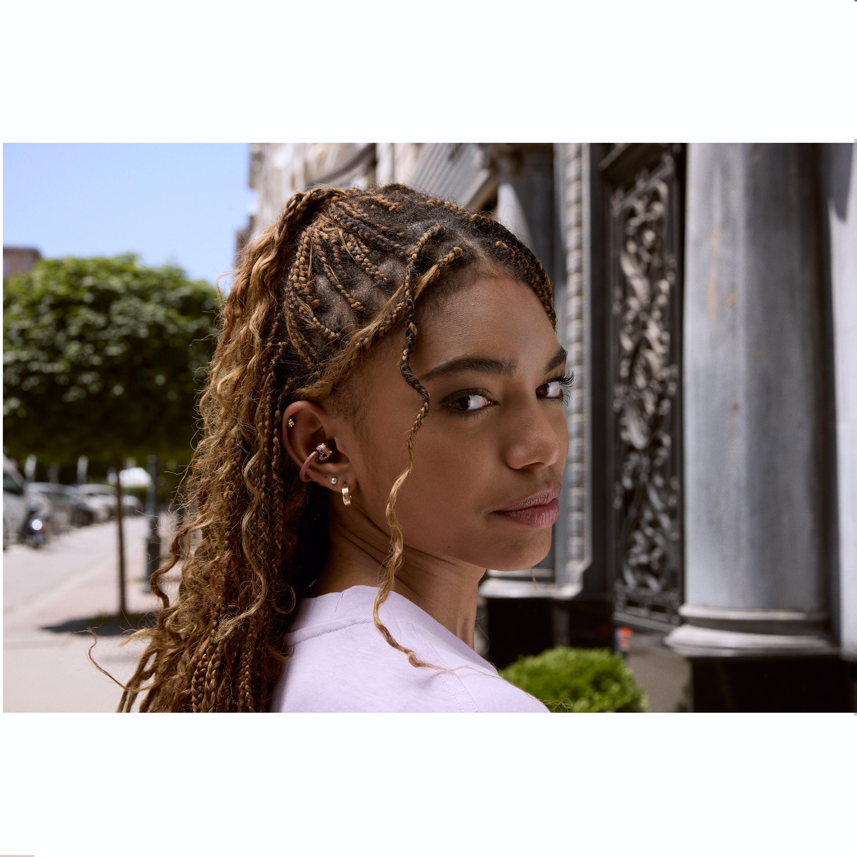 Fone de Ouvido JBL Soundgear Clips OpenSound Bluetooth IP54 32h Bateria Cobre - 1