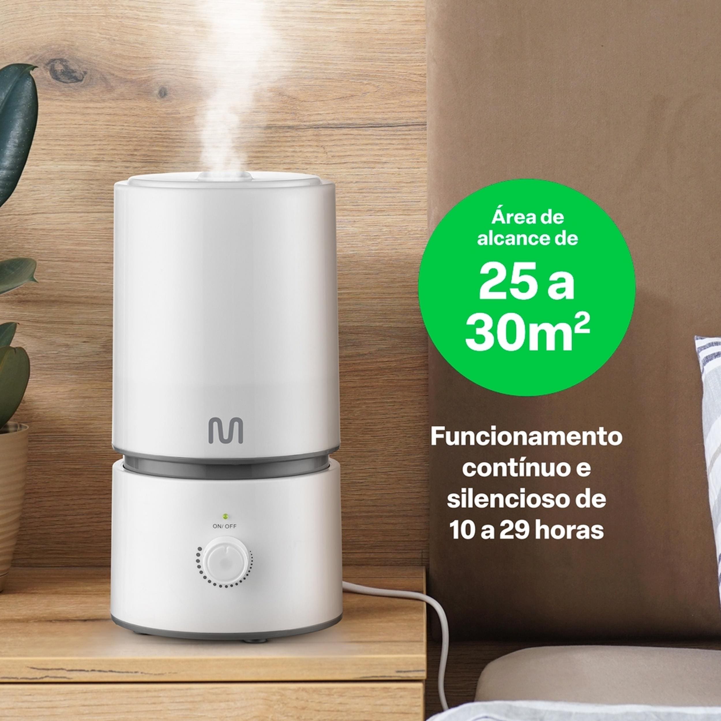 Umidificador de Ar Multilaser Easy Air HC290 Bivolt 1,8 L Ultrassônico Branco - 3