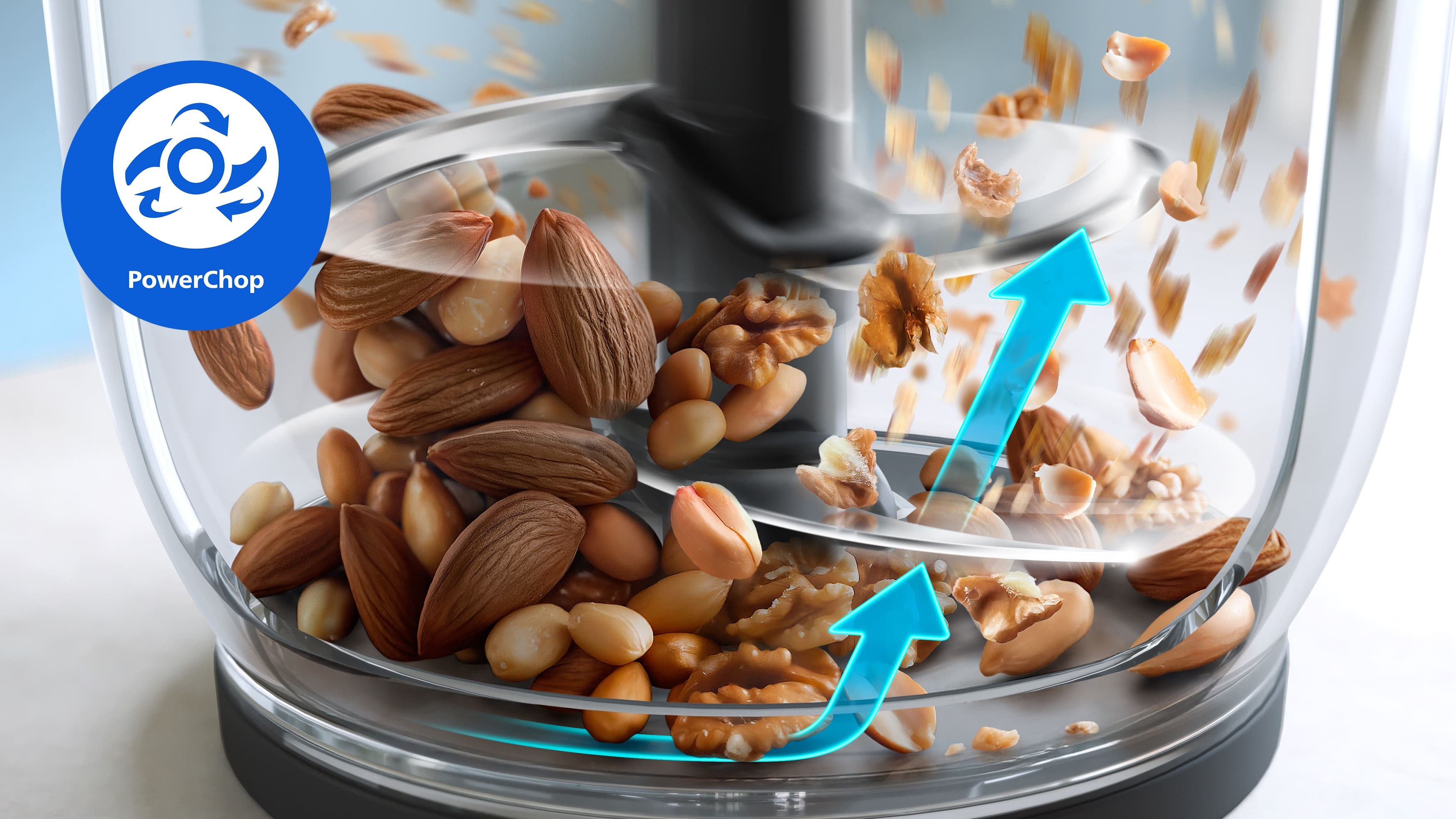 Processador de Alimentos Philips Walita Série 3000 HR1501/01 450W Preto - 220V - 1