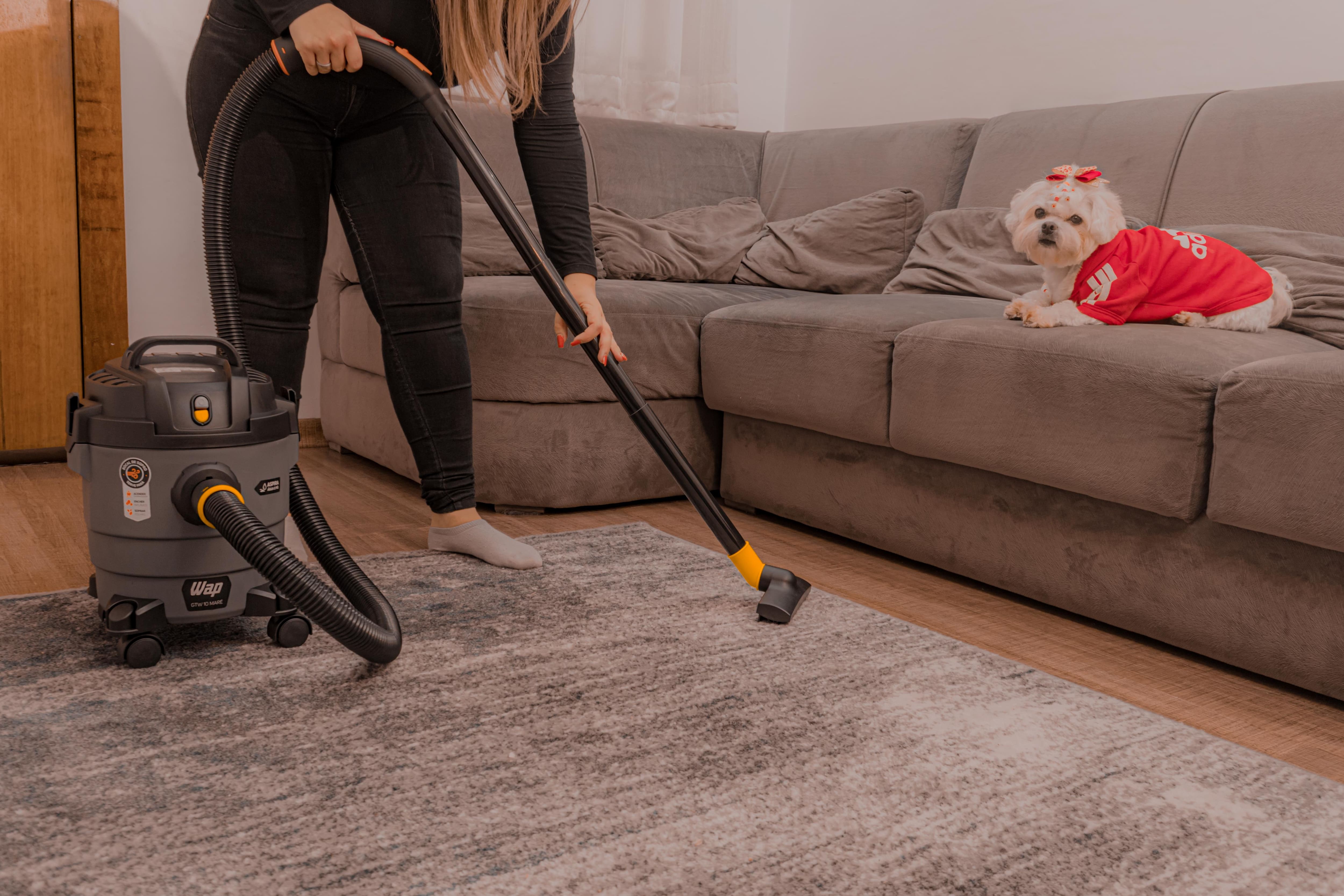 Aspirador de Água e Pó WAP GTW 10 Maré 1400W Portátil Função Sopro Capacidade 10 Litros - 110V - 1