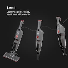 Aspirador de Pó Vertical WAP Power Speed Max 1600W 3 em 1 - 110V - 2