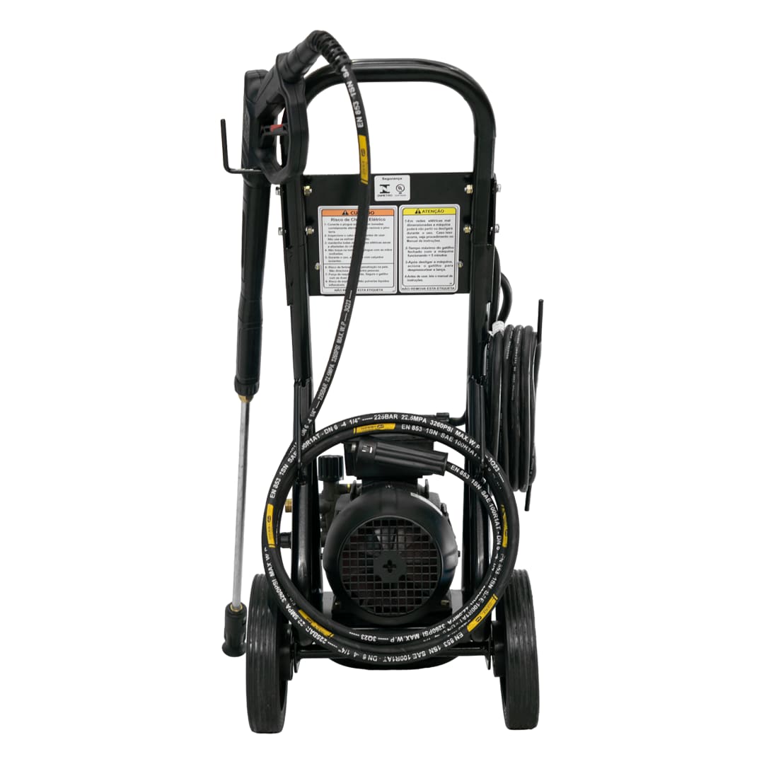 Lavadora de Alta Pressão Jacto J7600 Plus 2700 PSI 3,2CV Trifásica - 380V - 1