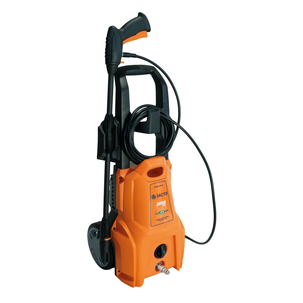 Lavadora de Alta Pressão Jacto J6000 Plus 1725 PSI 1400W Stop Total - 110V - 1
