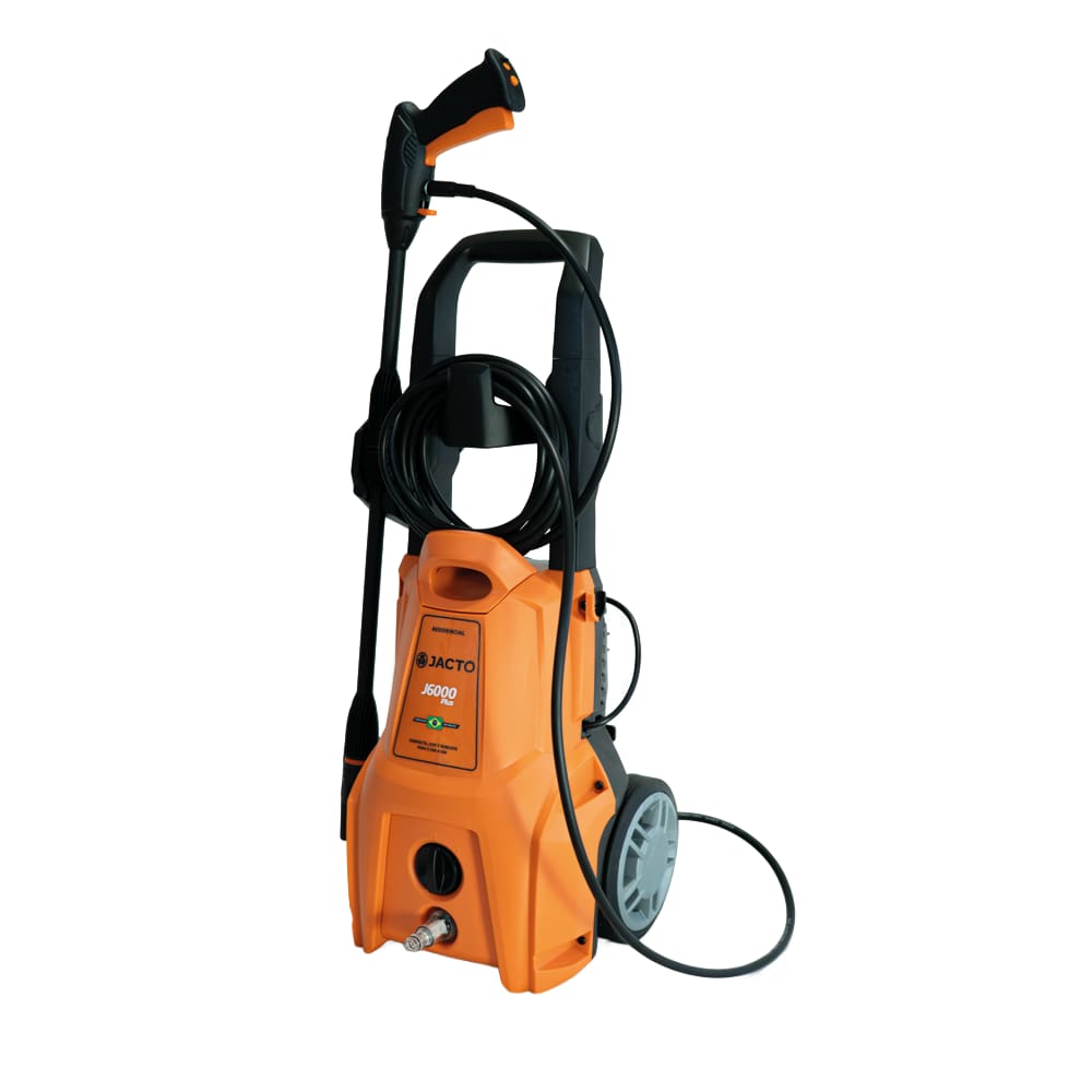 Lavadora de Alta Pressão Jacto J6000 Plus 1725 PSI 1400W Stop Total - 110V - 3