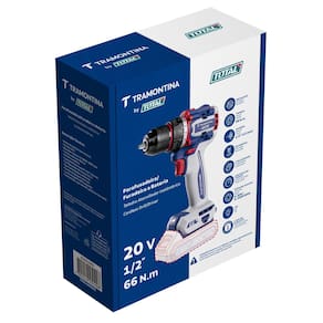 Parafusadeira/Furadeira Tramontina by TOTAL 20V 66?Nm Brushless sem Bateria e Carregador - 2