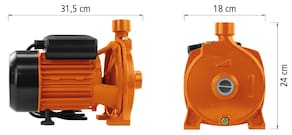 Bomba D’água Elétrica Centrífuga Tramontina BTC10 1 hp Ferro Fundido Alta Vazão - 2