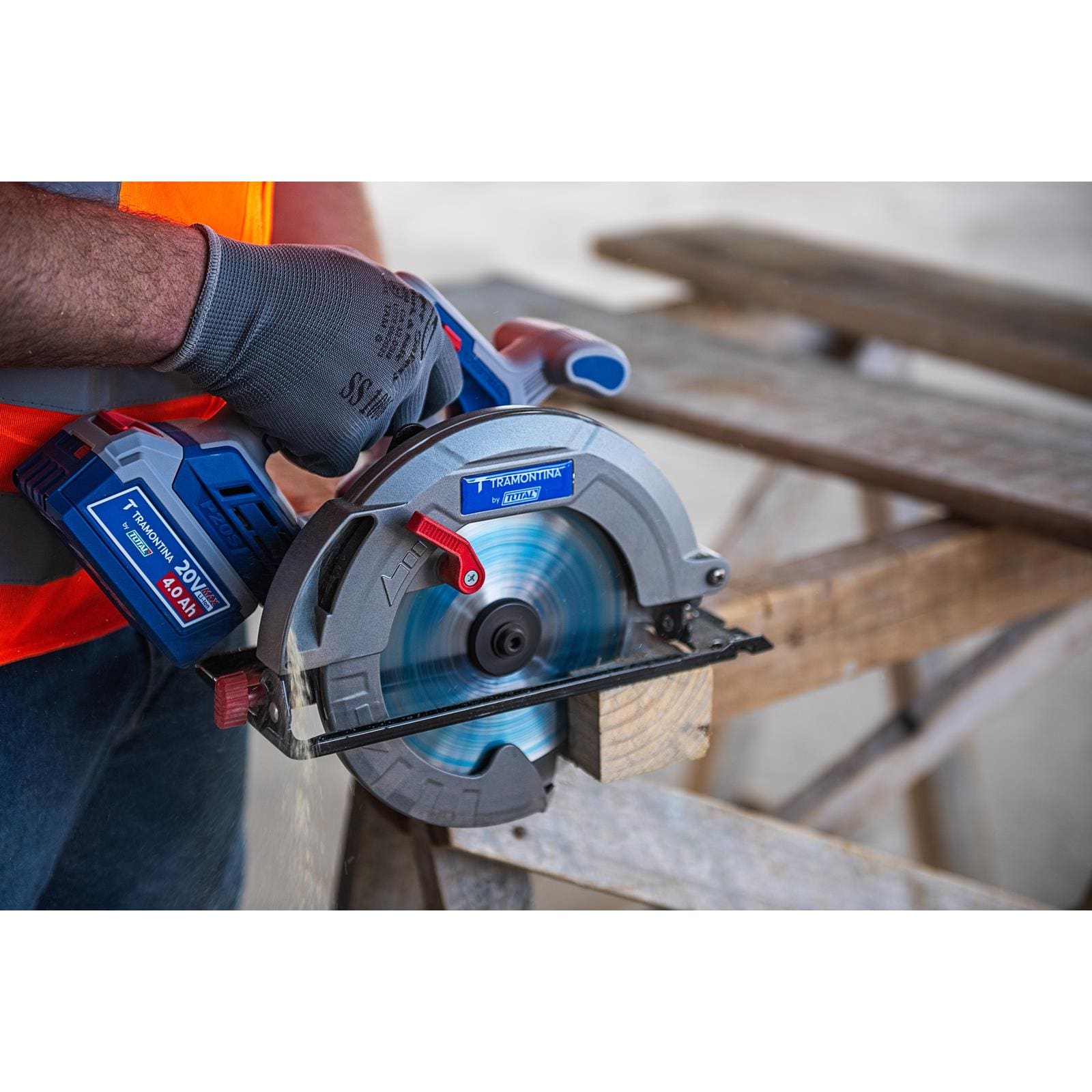 Serra Circular Tramontina by TOTAL 20V 7-1/4" Brushless 4800 rpm Sem Bateria - 2
