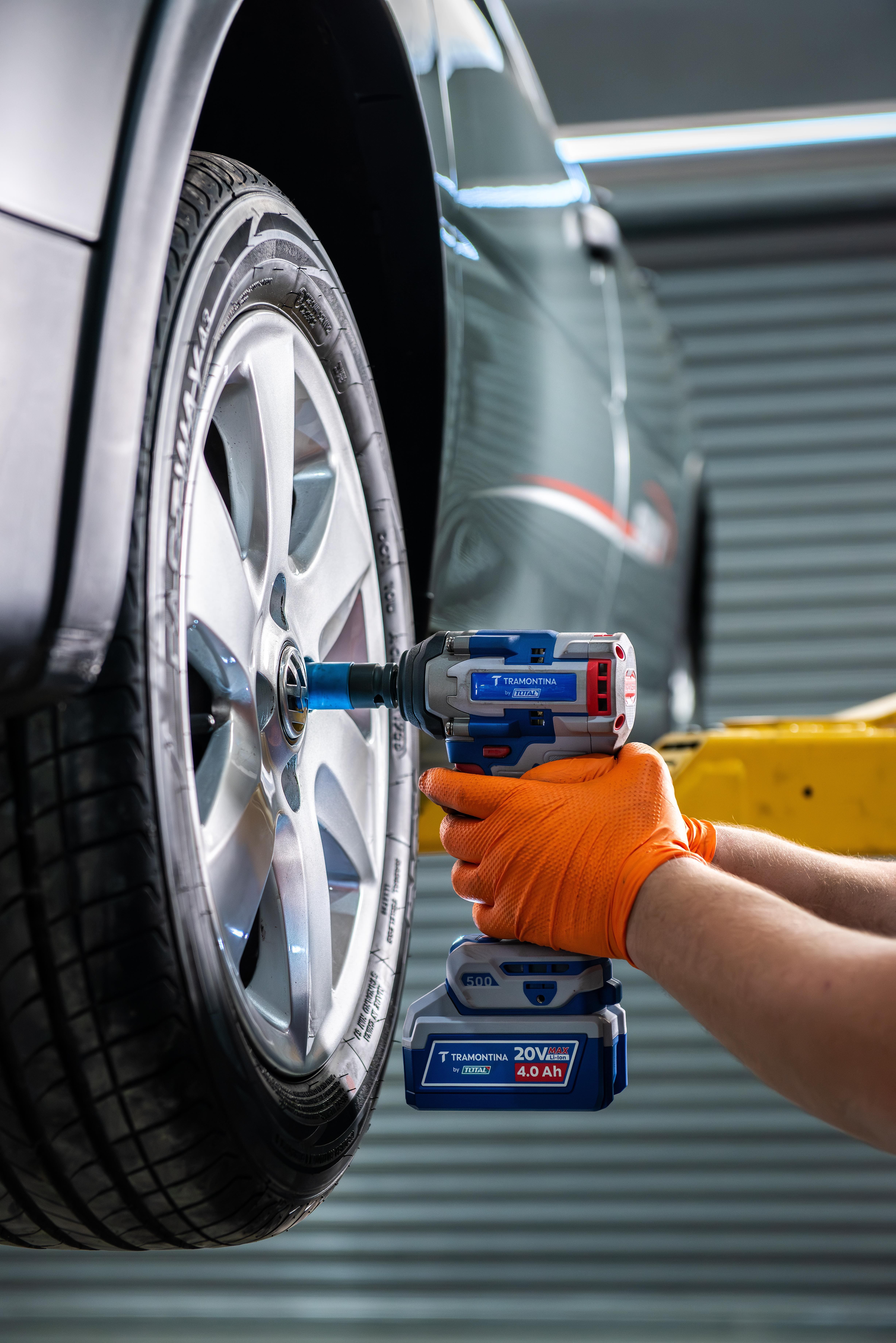 Chave de Impacto Tramontina by TOTAL 1/2" 20V 500 N.m Brushless com 2 Baterias 4Ah e Maleta - 2